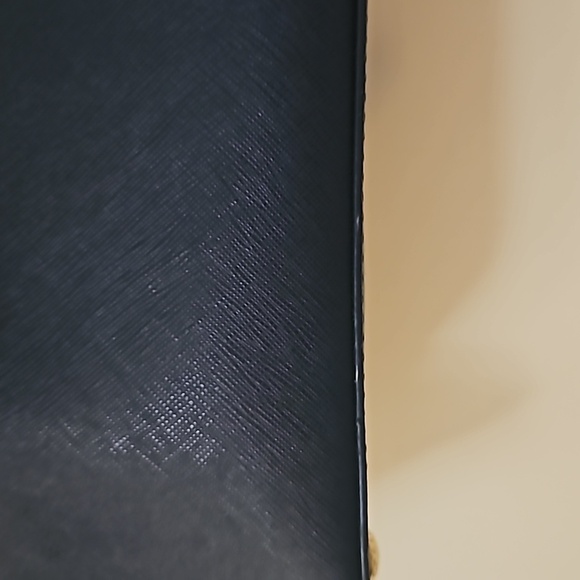 MICHAEL KORS Navy Blue Jet Set Polka Dot Scarf Tote Bag - Picture 5 of 16